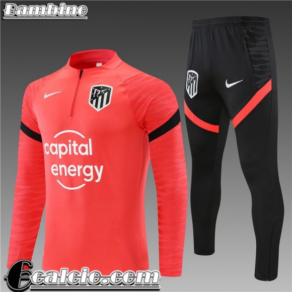 Tute Calcio Olympique Lione rosso Bambini 2021 2022 TK199