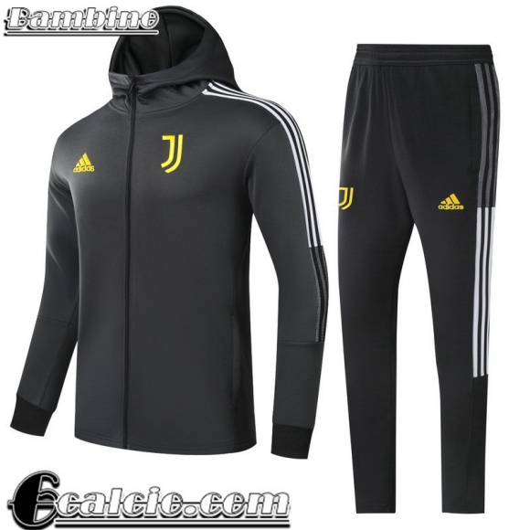 Full-Zip Giacca Juventus Nero Bambini 2021 2022 TK212