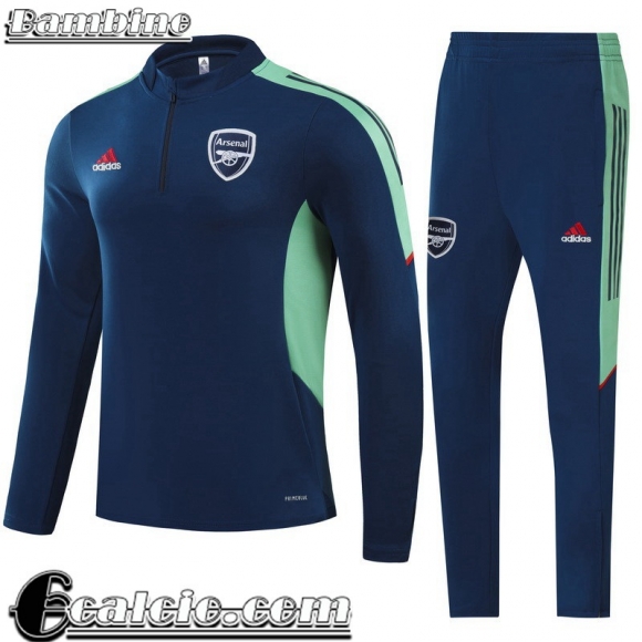 Tute Calcio Arsenal blu Bambini 2021 2022 TK224