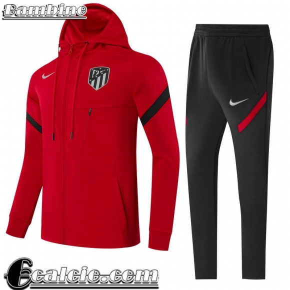 Full-Zip Giacca Olympique Lione rosso Bambini 2021 2022 TK227