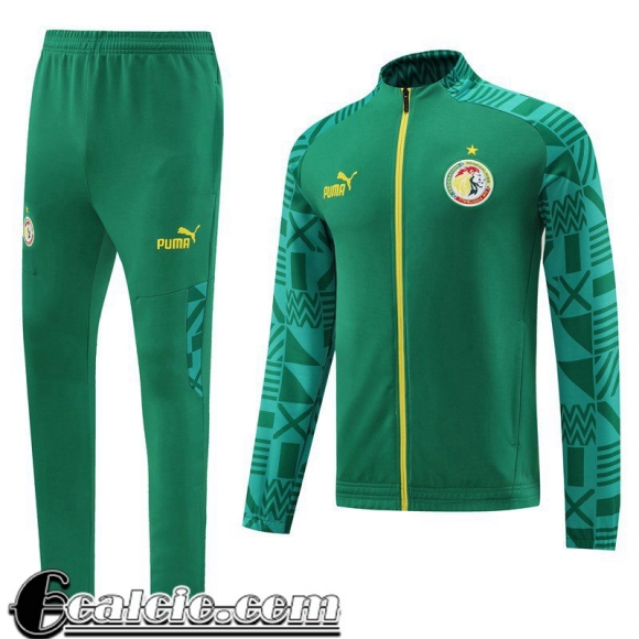 Full Zip Giacca Senegal verde Uomo 2022 23 JK644