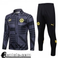 Full Zip Giacca Dortmund grigio nero Uomo 2022 23 JK650