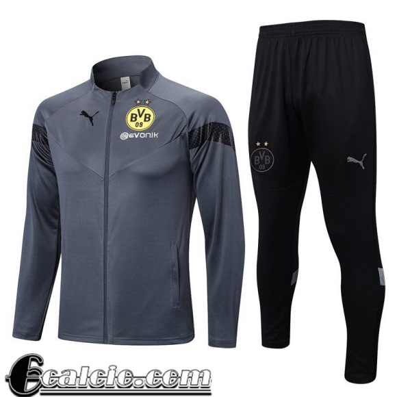 Full Zip Giacca Dortmund grigio Uomo 2022 23 JK662