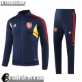 Full Zip Giacca Arsenal blu navy Bambini 2022 23 TK545