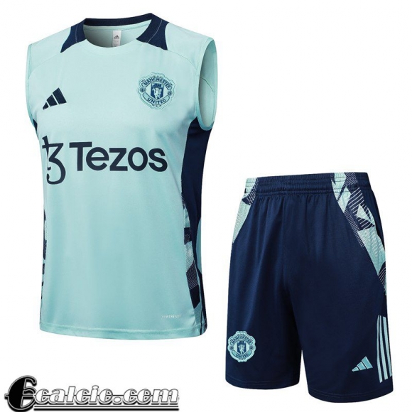 Maglietta senza maniche Manchester United Uomo 2024 2025 H324