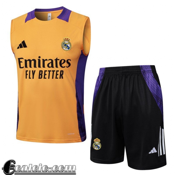 Maglietta senza maniche Real Madrid Uomo 2024 2025 H328