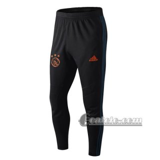 6Calcio: Pantaloni Sportivi Ajax Amsterdam Nera 2019 2020