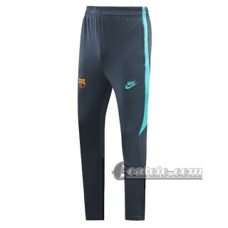 6Calcio: Pantaloni Sportivi Barcellona Grigio Chiaro Verde 2019 2020