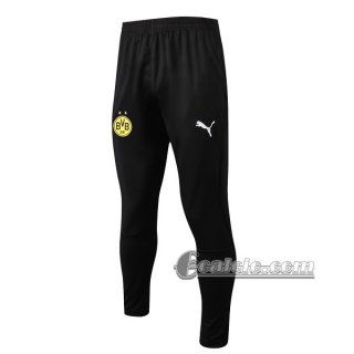 6Calcio: Pantaloni Sportivi Borussia Dortmund Nera Bianca 2019 2020