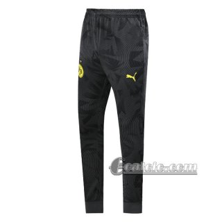 6Calcio: Pantaloni Sportivi Borussia Dortmund Nera 2019 2020