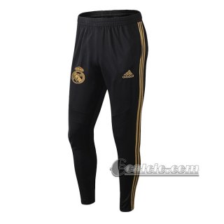 6Calcio: Pantaloni Sportivi Real Madrid Nera/Gialla 2019 2020