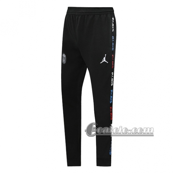 6Calcio: Pantaloni Sportivi Air Jordan Psg Paris Nera 2020 2021