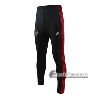 6Calcio: Pantaloni Sportivi Ajax Amsterdam Nera/Rossa 2019 2020