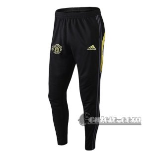 6Calcio: Pantaloni Sportivi Manchester United Nera 2019 2020