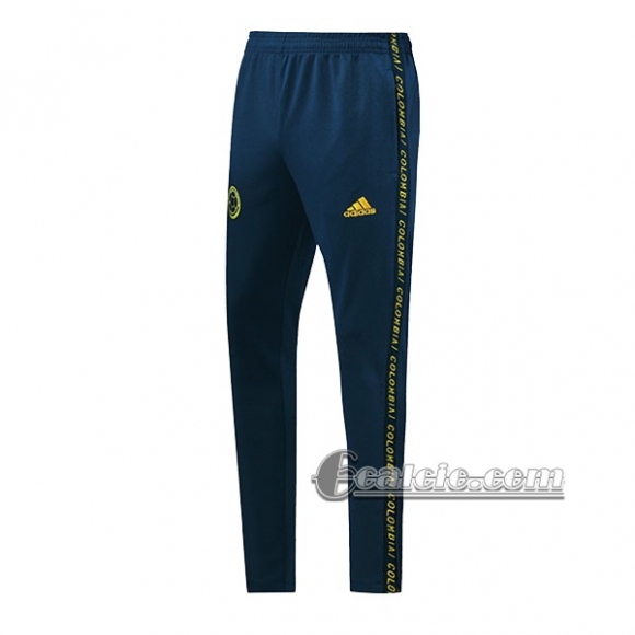 6Calcio: Pantaloni Sportivi Colombia Azzurra 2019 2020