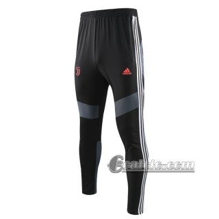 6Calcio: Pantaloni Sportivi Juventus Nera Grigia 2019 2020