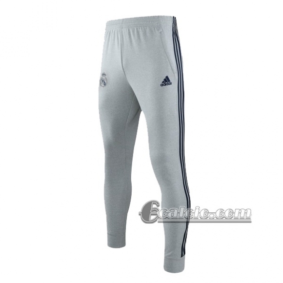 6Calcio: Pantaloni Sportivi Real Madrid Grigia 2019 2020