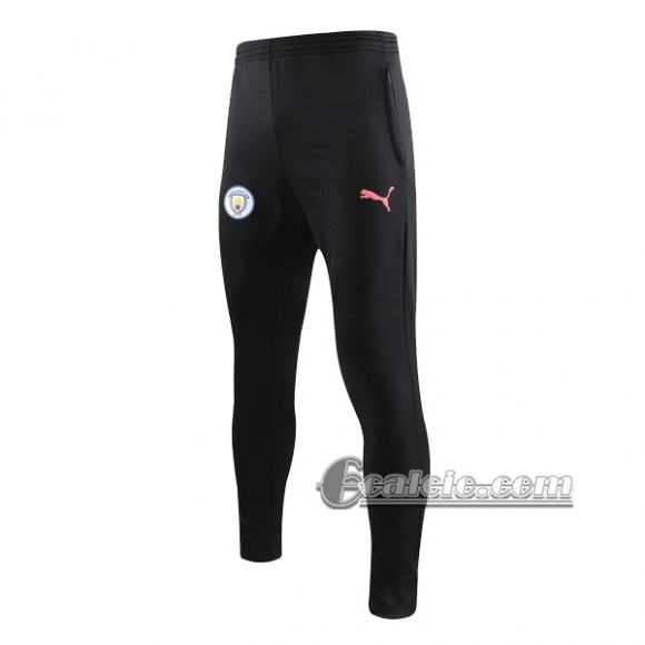 6Calcio: Pantaloni Sportivi Manchester City Nera Rosa 2019 2020