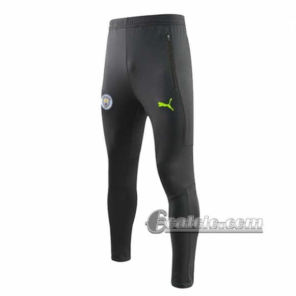 6Calcio: Pantaloni Sportivi Manchester City Nera Verde 2019 2020