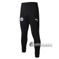 6Calcio: Pantaloni Sportivi Manchester City Nera Bianca 2019 2020