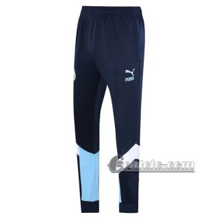 6Calcio: Pantaloni Sportivi Manchester City Azzurra Marino 2019 2020