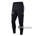 6Calcio: Pantaloni Sportivi Air Jordan Psg Paris Nera Azzurra 2019 2020