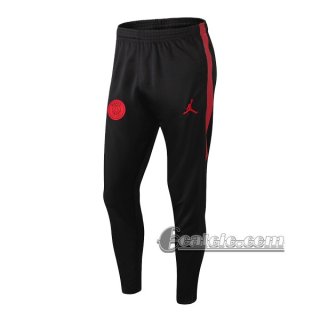 6Calcio: Pantaloni Sportivi Air Jordan Psg Paris Nera Rossa 2019 2020