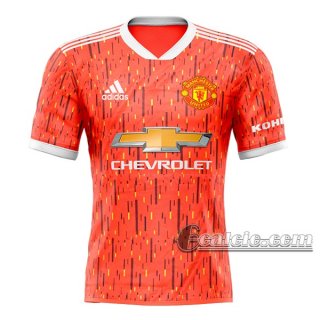 6Calcio: Prima Maglia Manchester United Uomo Versione Trapelata 2020-2021