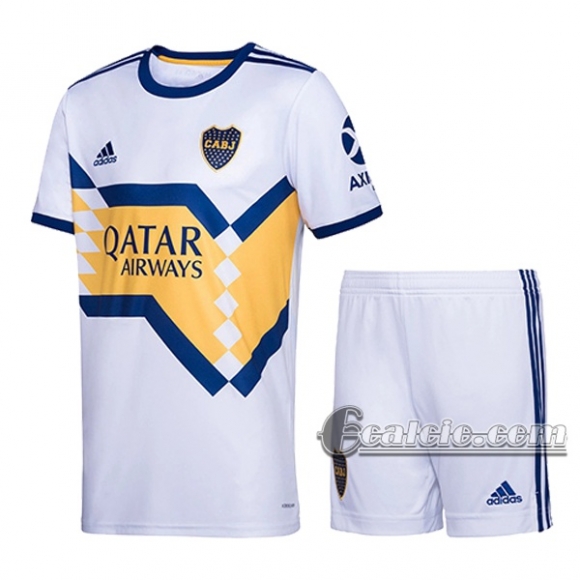 6Calcio: Seconda Maglia Calcio Boca Juniors Bambino 2020-2021