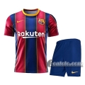 6Calcio: Prima Maglia Calcio Barcellona Fc Bambino Versione Trapelata 2020-2021