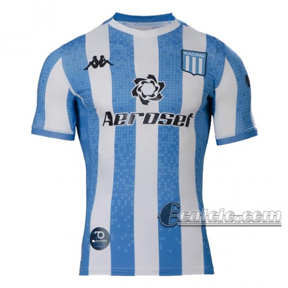 6Calcio: Prima Maglia Racing Club De Avellaneda Uomo 2020-2021