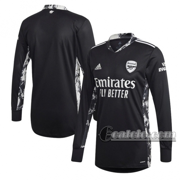 6Calcio: Maglia Portiere Arsenal Manica Lunga Uomo 2020-2021