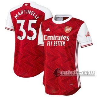 6Calcio: Prima Maglia Calcio Arsenal Martinelli #35 Donna 2020-2021