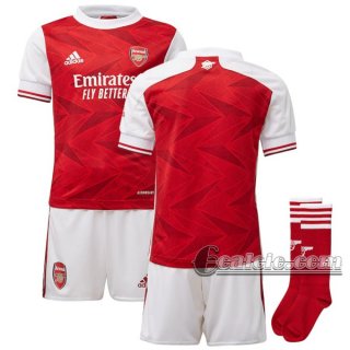 6Calcio: Prima Maglia Calcio Arsenal Bambino 2020-2021