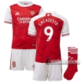 6Calcio: Prima Maglia Calcio Arsenal Lacazette #9 Bambino 2020-2021