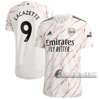 6Calcio: Seconda Maglia Arsenal Lacazette #9 Uomo 2020-2021