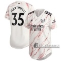 6Calcio: Seconda Maglia Calcio Arsenal Martinelli #35 Donna 2020-2021