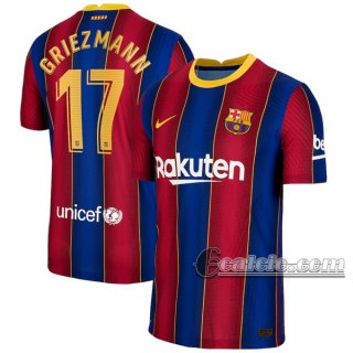 6Calcio: Prima Maglia Fc Barcellona Antoine Griezmann #17 Uomo 2020-2021