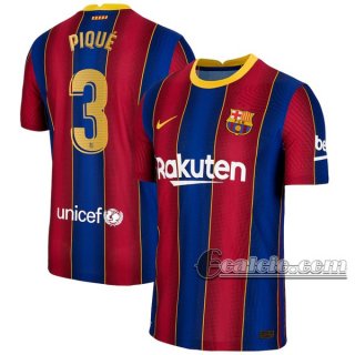 6Calcio: Prima Maglia Fc Barcellona Piqué #3 Uomo 2020-2021