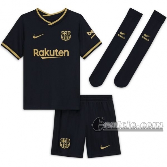 6Calcio: Seconda Maglia Calcio Fc Barcellona Bambino 2020-2021