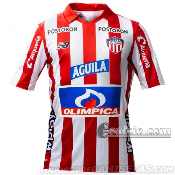 6Calcio: Prima Maglia Junior De Barranquilla Uomo 2020-2021