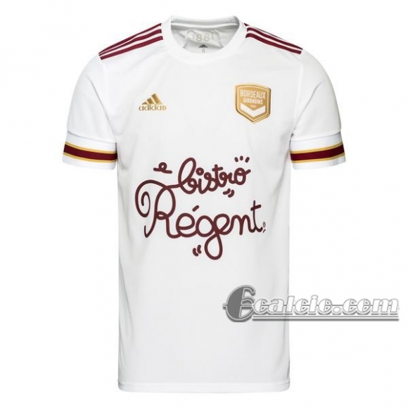 6Calcio: Seconda Maglia Bordeaux Uomo 2020-2021