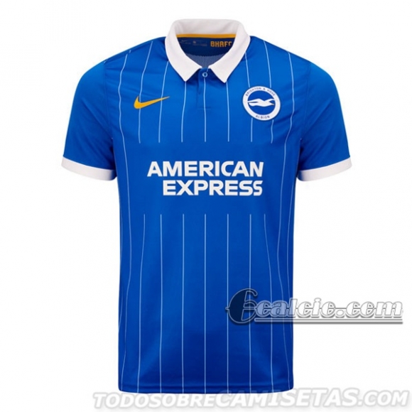 6Calcio: Prima Maglia Brighton & Hove Uomo 2020-2021