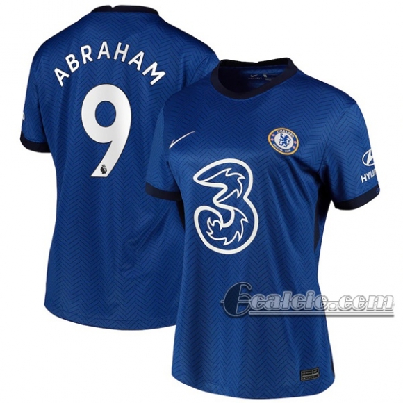 6Calcio: Prima Maglia Calcio Fc Chelsea Tammy Abraham #9 Donna 2020-2021