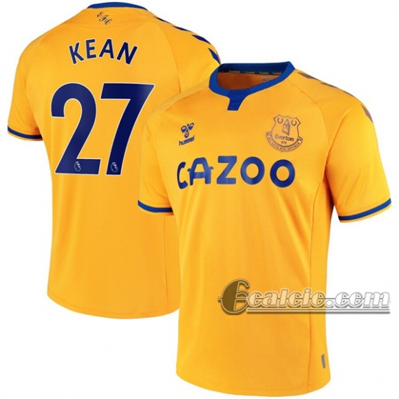 6Calcio: Seconda Maglia Everton Kean #27 Uomo 2020-2021