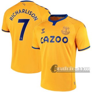 6Calcio: Seconda Maglia Everton Richarlison #7 Uomo 2020-2021