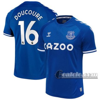 6Calcio: Prima Maglia Everton Doucoure #16 Uomo 2020-2021