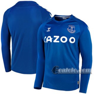 6Calcio: Prima Maglia Everton Manica Lunga Uomo 2020-2021