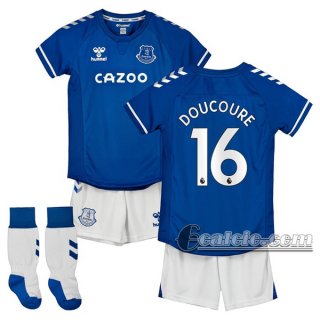 6Calcio: Prima Maglia Calcio Everton Doucoure #16 Bambino 2020-2021