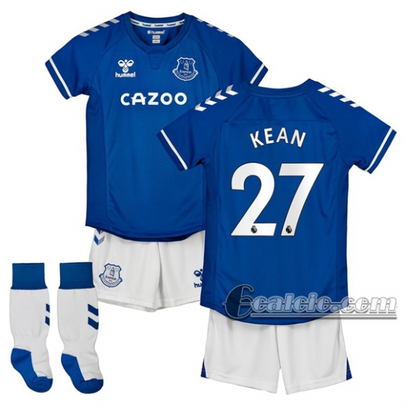 6Calcio: Prima Maglia Calcio Everton Kean #27 Bambino 2020-2021